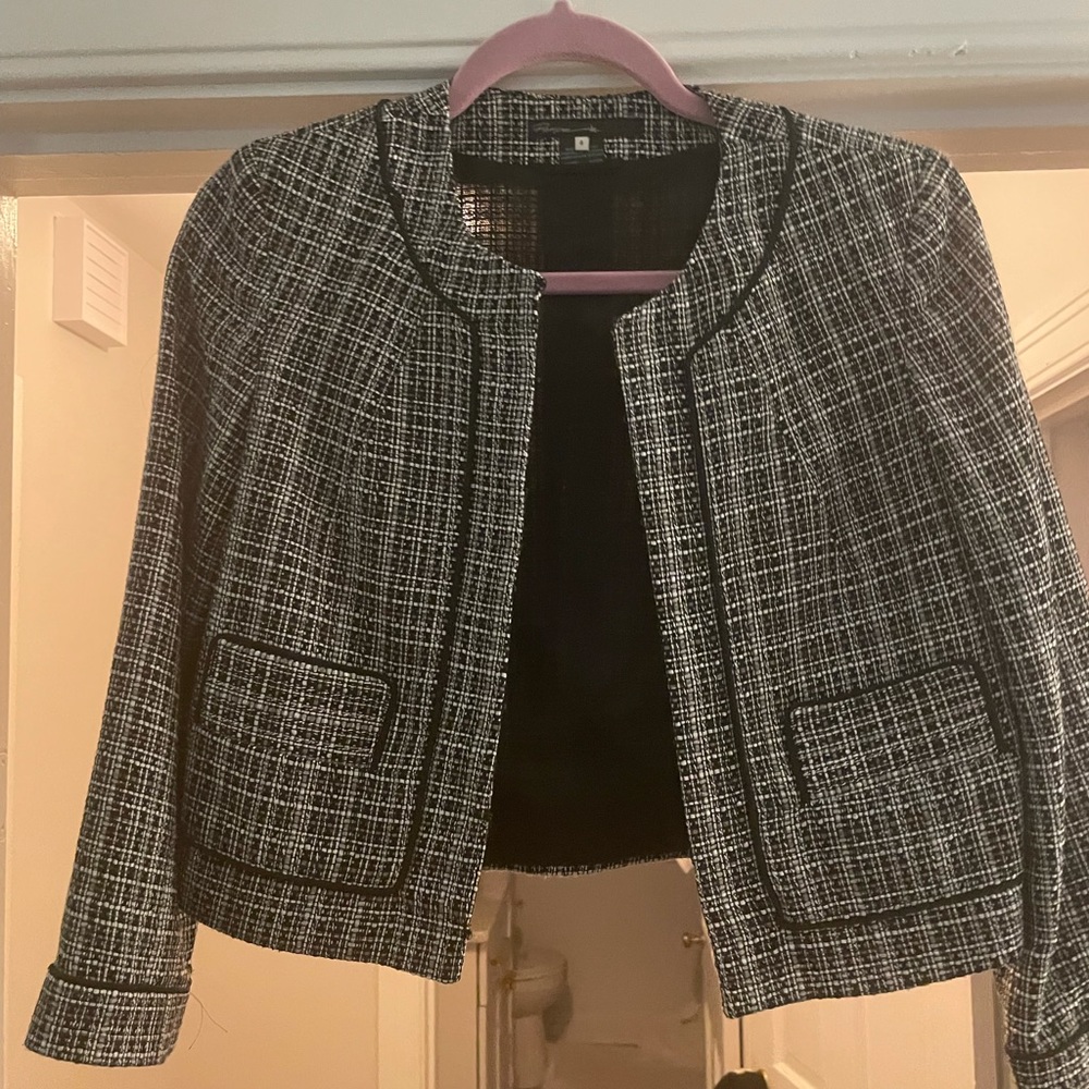 Two piece sold together! Tweed dress with jacket.